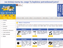 Tablet Screenshot of hydroflex.pl
